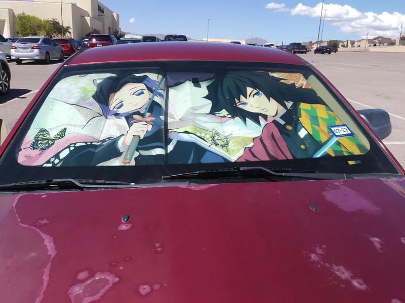 Demon Slayer: Kimetsu no Yaiba Shinobu & Giyu Sunshade