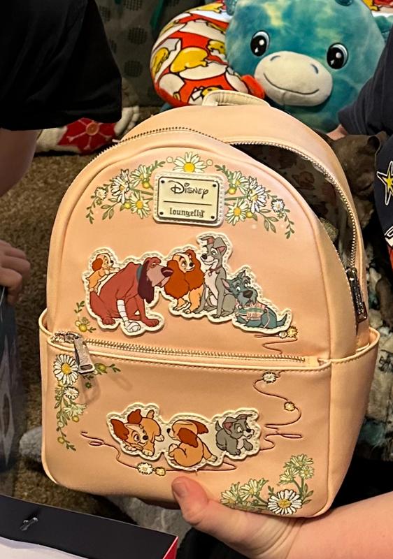 Loungefly Disney Lady good And The Tramp Daisy Portrait Mini Backpack New