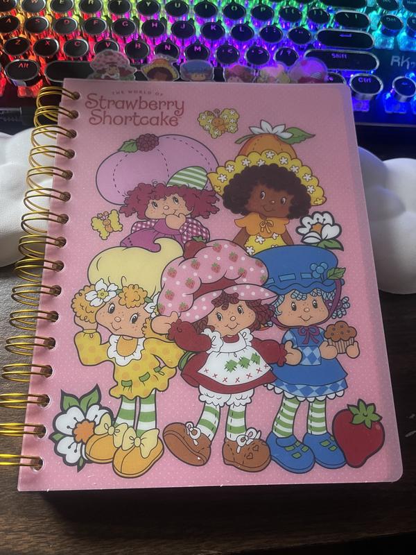 Strawberry Shortcake Group Portrait Figural Tab Journal - BoxLunch