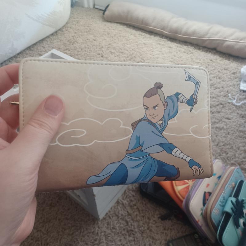 Avatar: The Last Airbender Suki & Sokka Small Zip Wallet