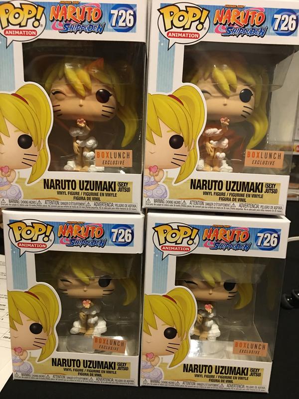 Toys Funko Pop Manga Naruto Shippuden Naruto Sexy Jutsu Limited Edi