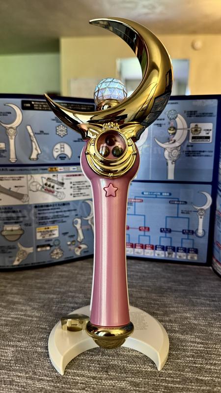 Bandai Spirits Sailor Moon Proplica Moon Stick (Brilliant Color