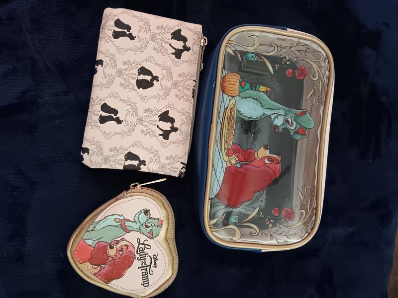 Disney Lady and the Tramp Cosmetic Bag Set — BoxLunch Exclusive