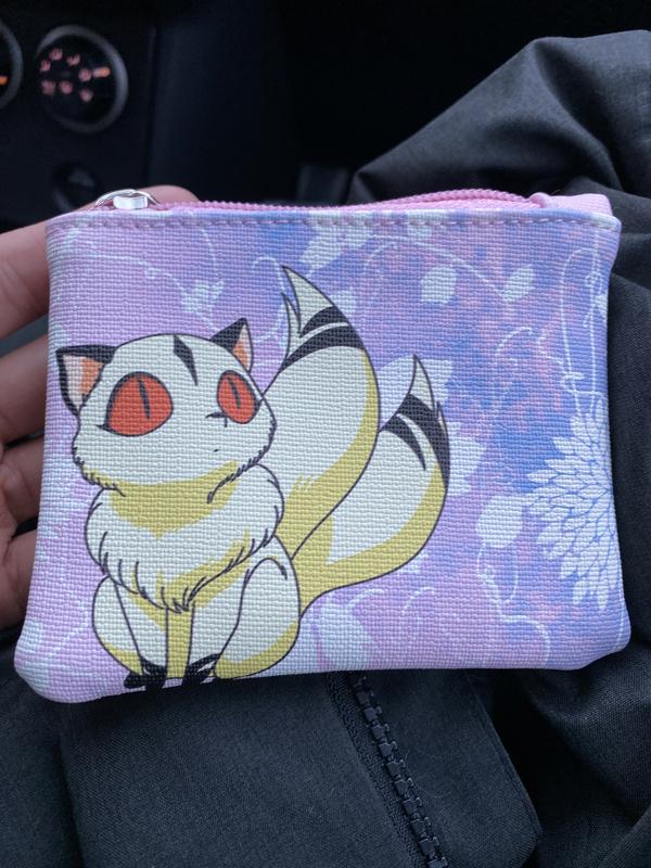 InuYasha Kirara Floral Tie-Dye Coin Purse - BoxLunch Exclusive