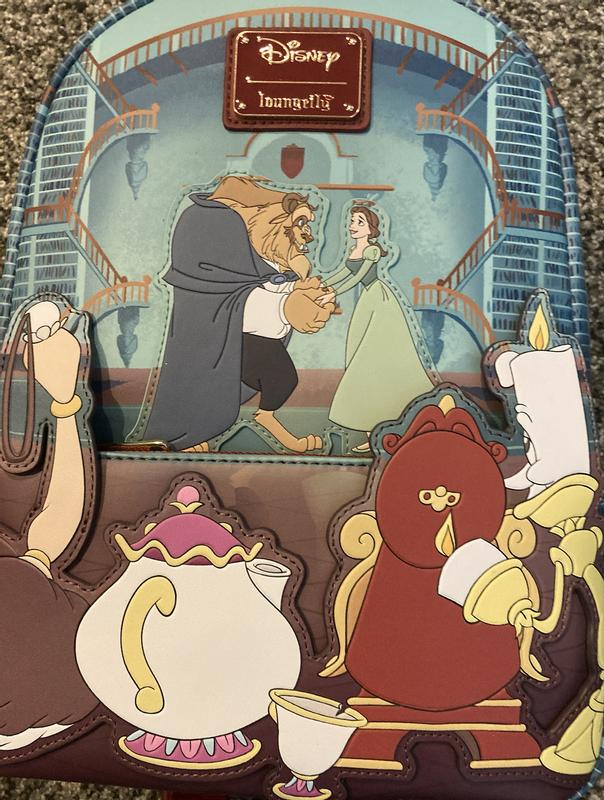 Loungefly Disney Beauty and the Beast Library Scene Mini Backpack – The  Line Jumper