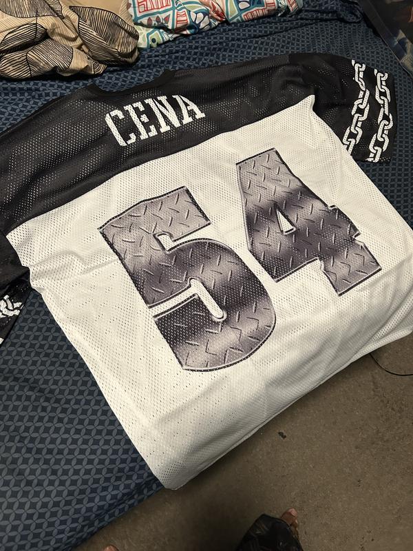 WWE John Cena Chain-Gang Soldier Mesh Football Jersey - BoxLunch