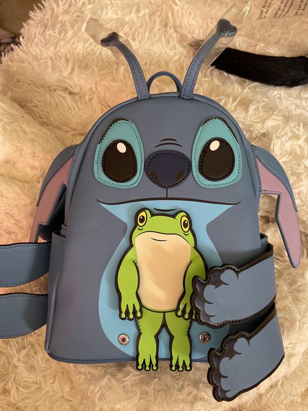 Loungefly Disney Lilo & Stitch Frog Figural Mini Backpack