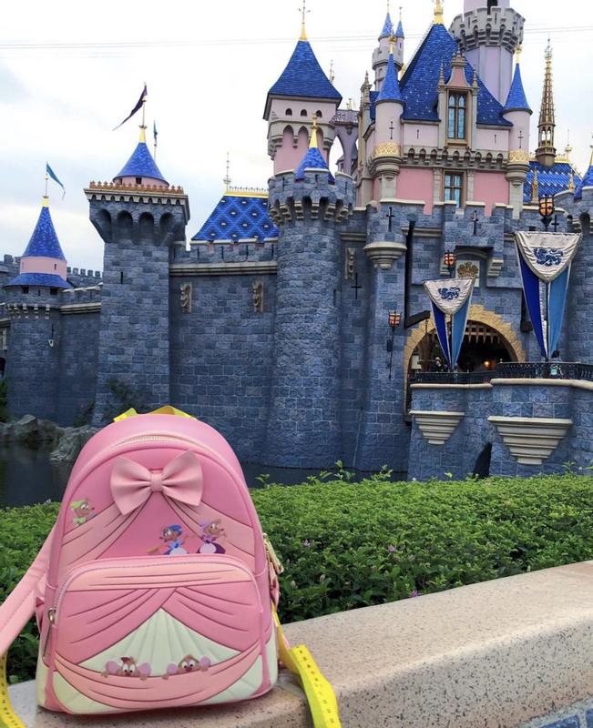 cinderella pink dress loungefly Loungefly Disney Cinderella Dress Mini Backpack