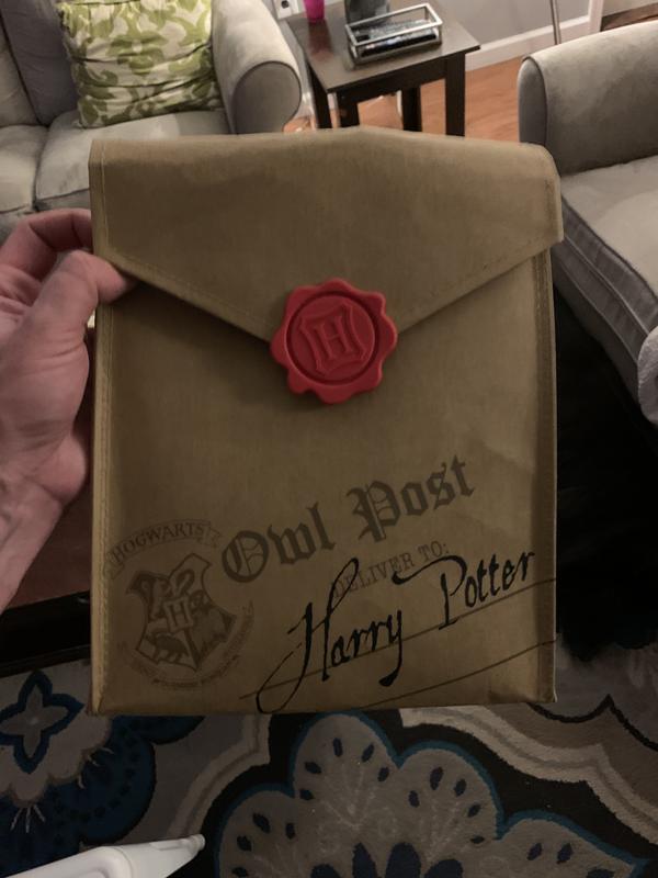 Harry Potter Hogwarts Letter Lunch Bag