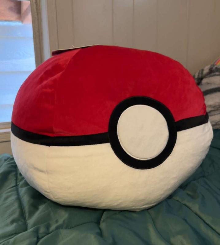 Giant pokeball hot sale plush