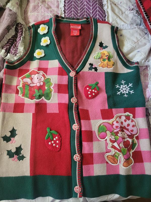 Susan Brstol Cardgan Sweater Chrstmas Womens Sz La… - Gem