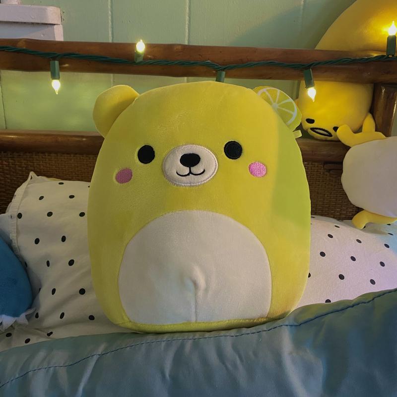 Squishmallows Belton the Lemon Bear 8 Inch Plush - BoxLunch