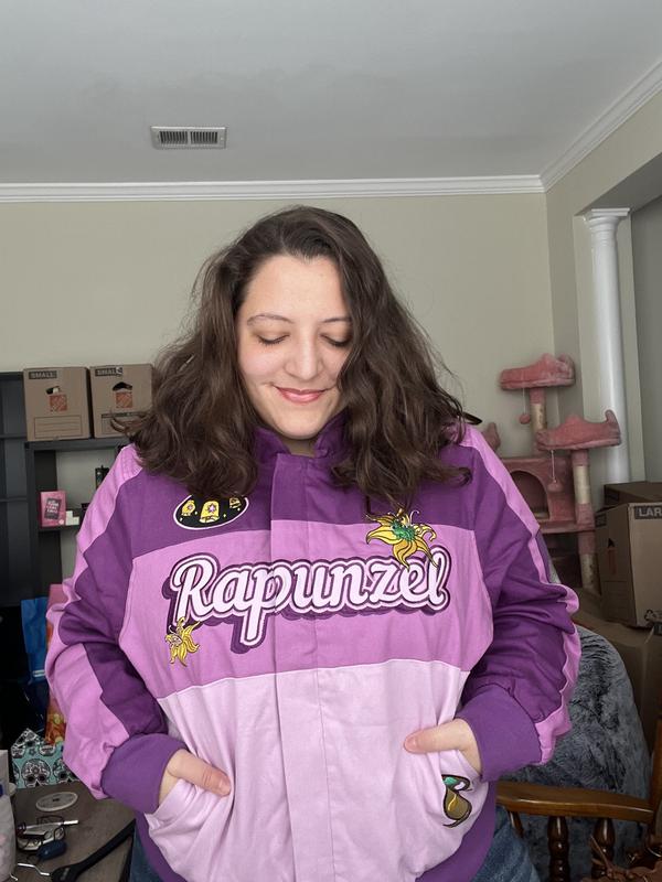 Disney Tangled Rapunzel Women's Cropped Moto Jacket — BoxLunch