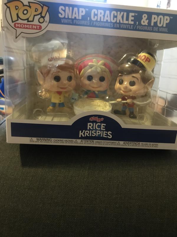 Funko Pop! Moment Rice Krispies Snap, Crackle, & Pop Vinyl Figure