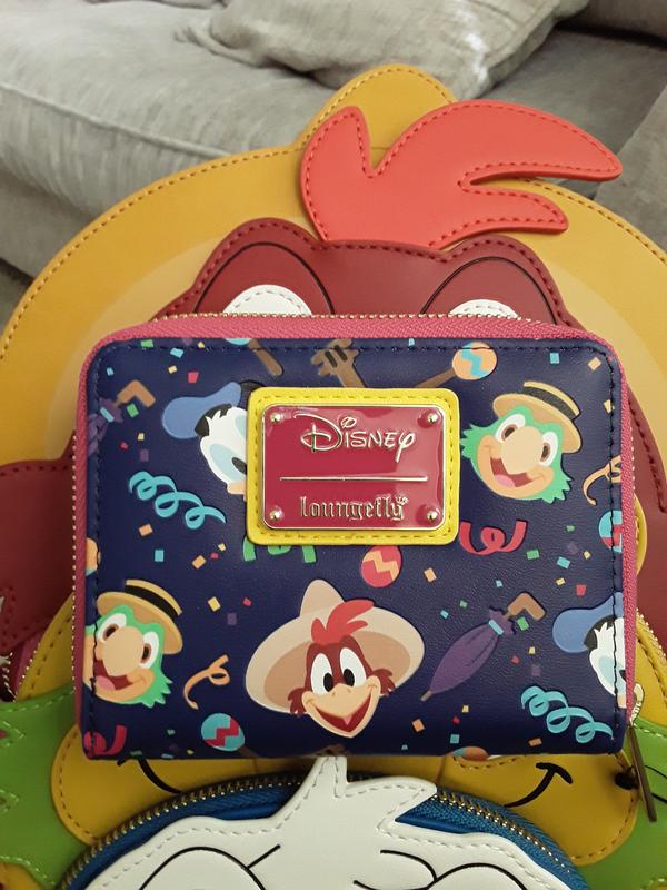 Loungefly Disney The Three Caballeros Small Zip Wallet BoxLunch