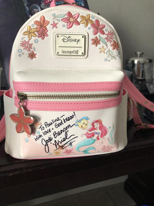 Loungefly Disney The Little Mermaid Floral Mini Backpack  display picture 1