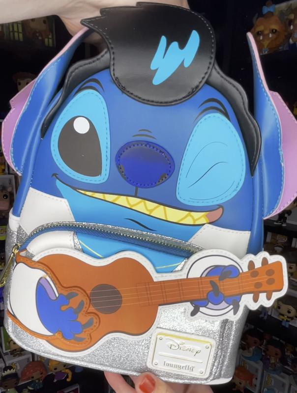 Disney Elvis Stitch Sequin Mini Backpack (Books-A-Million Exclusive)