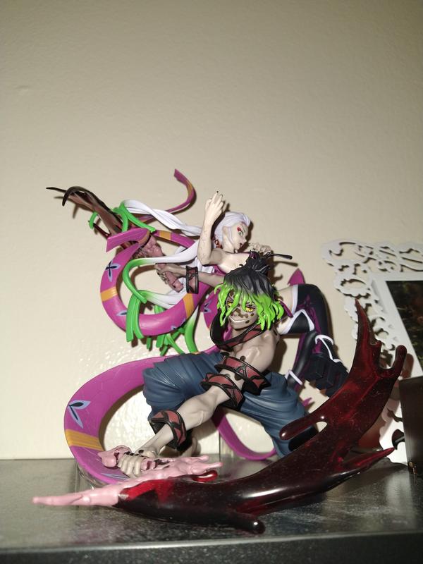 Action Figure Demon Slayer Gyutaro Kimetsu No Yaiba 26cm