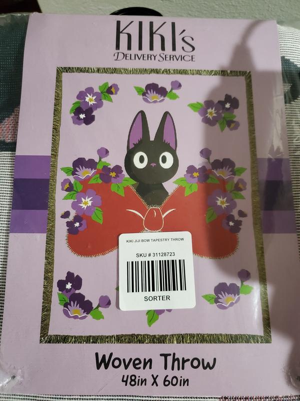 Our Universe Studio Ghibli Kiki's Delivery Service Jiji Bow Floral