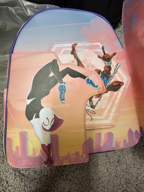 Marvel Spider-Man: Across the Spider-Verse Character Portrait Magnetic Fold  Mini Backpack - BoxLunch Exclusive