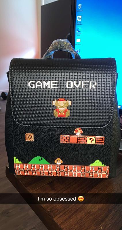 Danielle Nicole Super Mario Bros. Game Over Backpack | BoxLunch