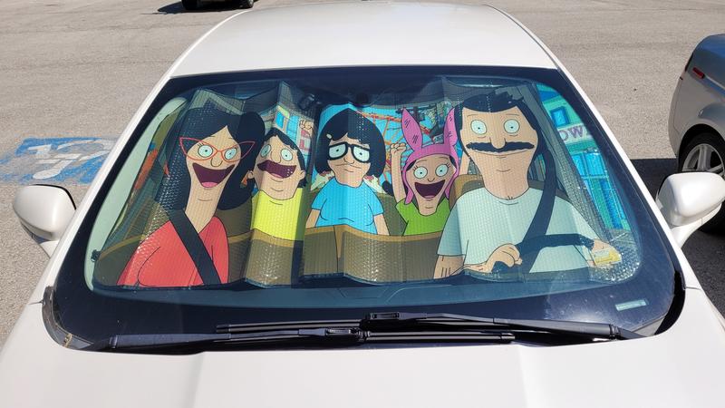 Bob's burgers deals car shade