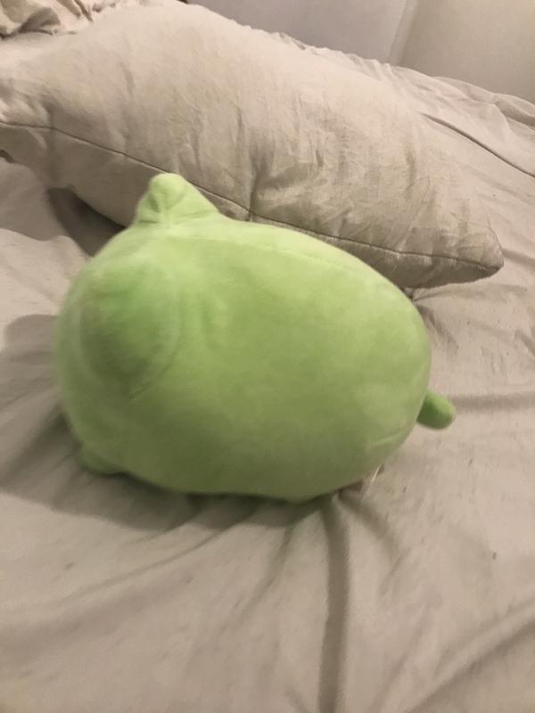 Aurora Green Tea Meowchi Plüschtier – Kuschelweich, 18 Cm, Aus Recycelten Materialien (Tasty Peach Kollektion)