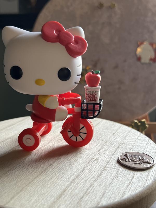 Funko Pop! Nissin Cup Noodles x Hello Kitty Hello Kitty (On Bike) Vinyl  Figure