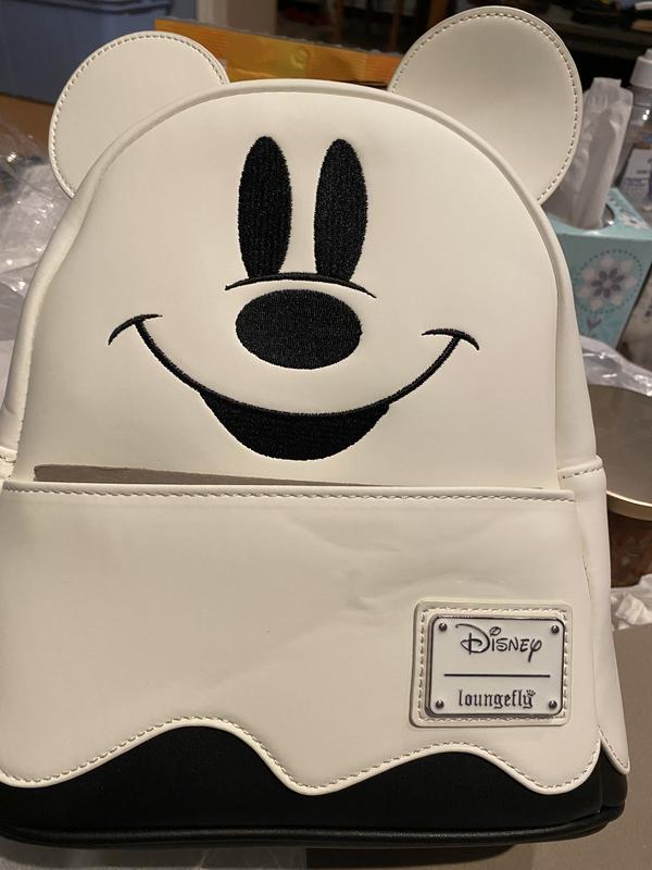 Loungefly Disney Mickey Mouse Ghost Glow-in-the-Dark Mini Backpack