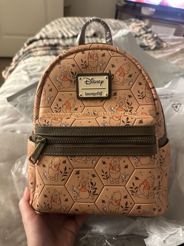 Loungefly Disney Winnie the Pooh Honeycomb Portraits Mini Backpack Loungefly Disney Winnie the Pooh Honeycomb Portraits Mini  main image 2