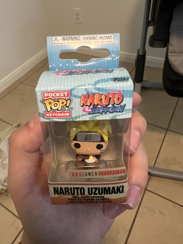 FUNKO POP POCKET KEYCHAIN Naruto Shippuden NARUTO UZUMAKI WITH RAMEN BOX  LUNCH