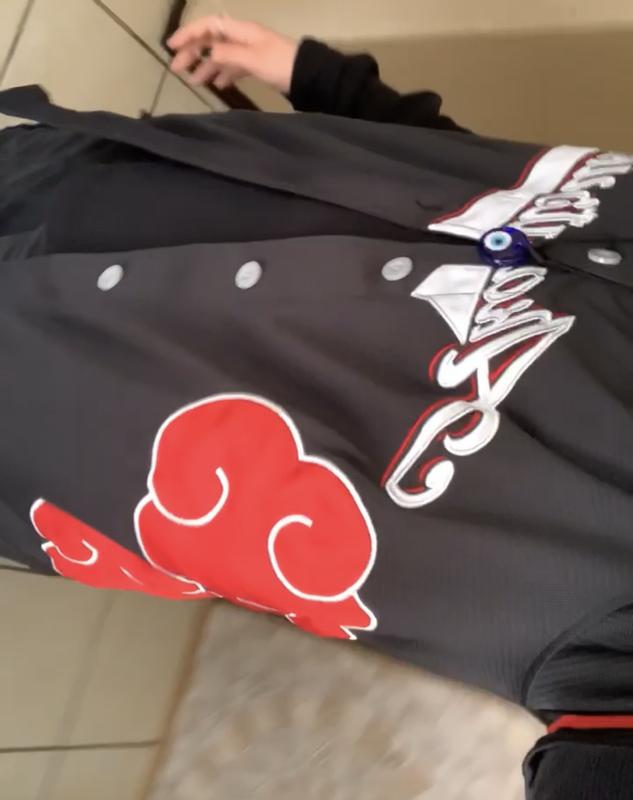 Chicago White Sox Naruto Anime Akatsuki Baseball Jersey No Piping -  Torunstyle