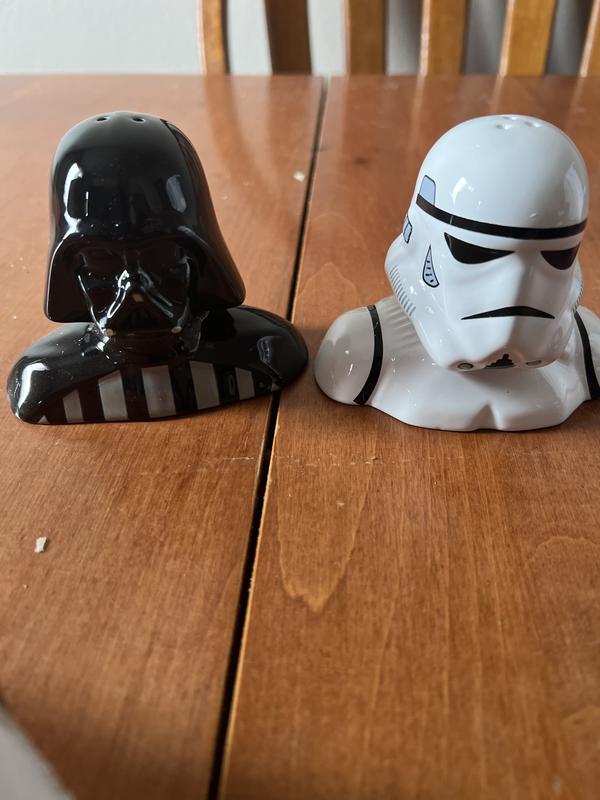 Star Wars Salt & Pepper Shakers Darth Vader & Stormtrooper