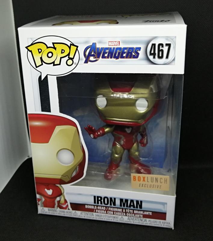 Funko pop iron man endgame sale boxlunch