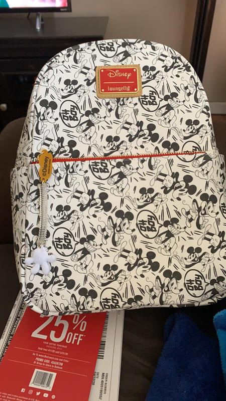 Loungefly Disney Mickey Mouse 1928 Canvas Backpack - BoxLunch Exclusive