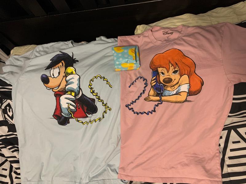 A Goofy Movie Shirt , Disney Couple Max And Roxanne Long Sleeve Sweatshirt, Disney  Gifts For Wife