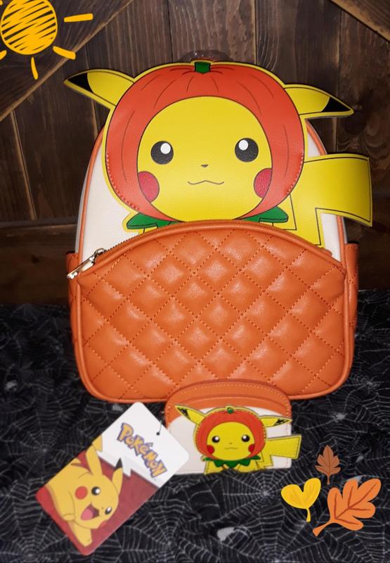 Pokemon Pumpkin Pikachu Mini Backpack - BoxLunch Exclusive  display picture 2