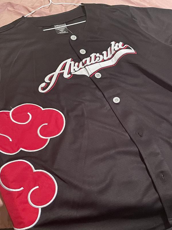 Dodgers Naruto Akatsuki Baseball Jersey - No Piping - Scesy