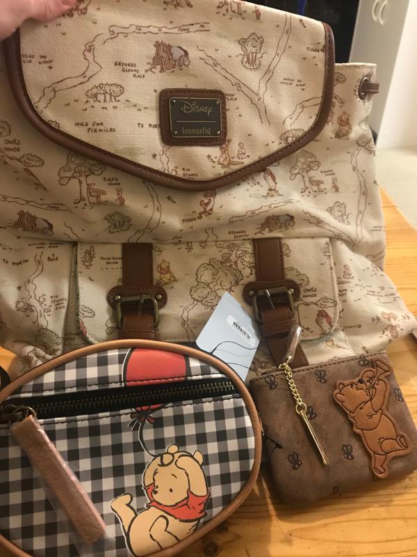 Loungefly Disney Winnie buy The Pooh Hundred Acre Wood Map Backpack