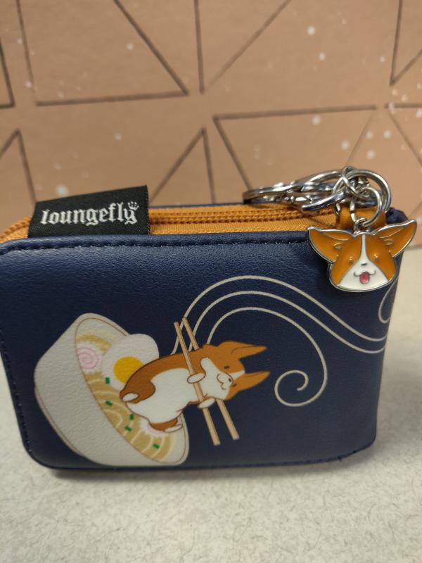 Loungefly Corgi Ramen Food Card Wallet Rare Cardholder