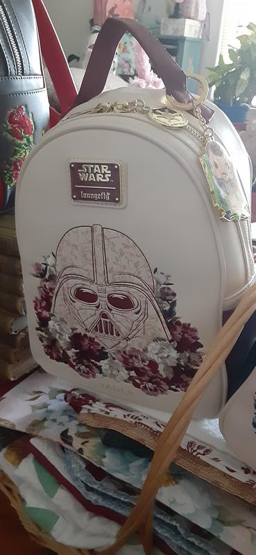 Loungefly Star Wars Darth Vader Floral Mini Backpack  display picture 1