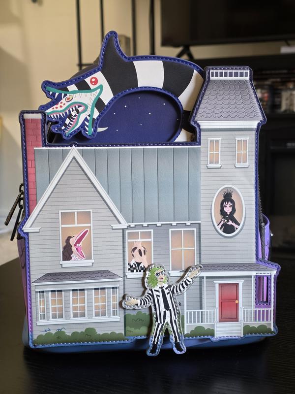 Loungefly Beetlejuice Maitland House Glow-In-The-Dark Mini  display picture 3