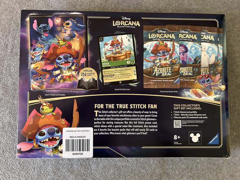 Disney Lorcana Trading Card Game Stitch Collector's Gift Set