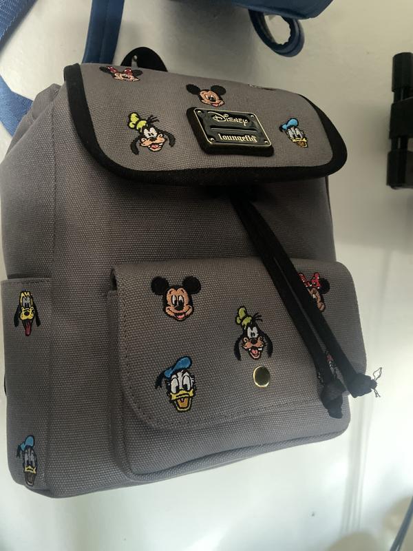 Loungefly Disney Mickey and Friends Embroidered Canvas Mini  display picture 3