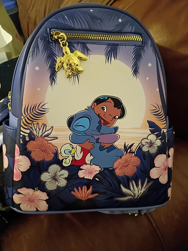Loungefly Disney Lilo & Stitch Floral Sunset Scene Mini  display picture 2