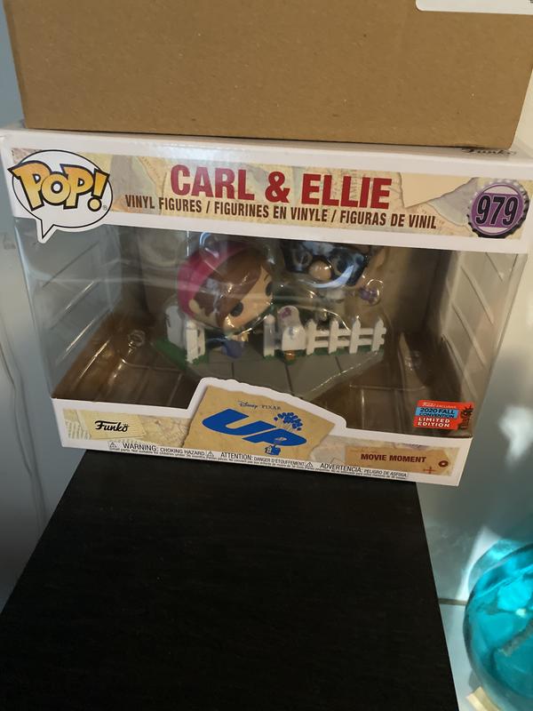 Funko Pop! Movie Moments Disney Pixar Up Carl & Ellie Vinyl Figures - 2020  Fall Convention Exclusive