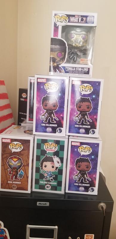 Funko Pop Marvel: T’Challa Star-Lord Aus „What If“ – Sammlerfigur Ca. 9,5 Cm | In Fensterbox