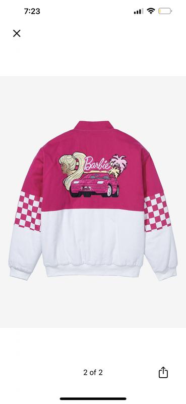 Barbie Checkered Racing Jacket - BoxLunch Exclusive