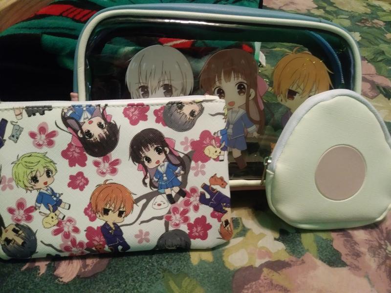 Fruits Basket Chibi Characters Makeup good Bag Bundle