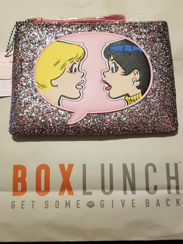 KATE SPADE ARCHIE COMICS CLUTCH shops MAKEUP